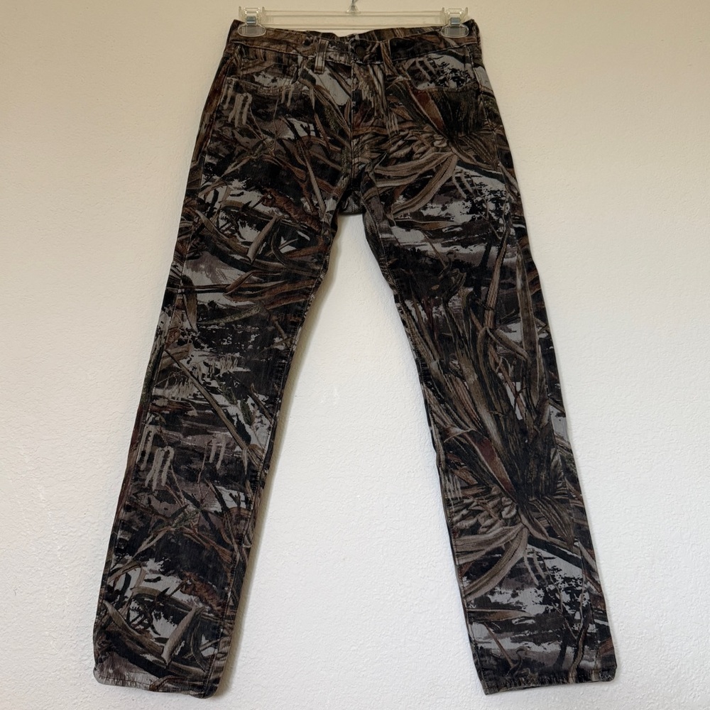 Levi’s 502 Premium Taper Fit Realtree Corduroy Men’s Pants 28x30 - Camo